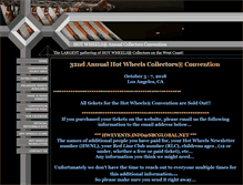 Tablet Screenshot of hwcollectorsconvention.com